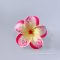 Hand-made Foam Plumeria Flower Hair Pick